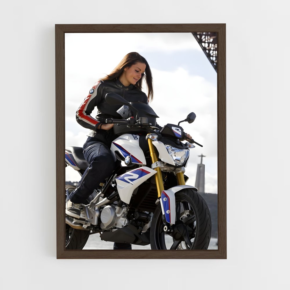 Poster Moto et Liberté – affiche BMW Motorrad (vue 5)